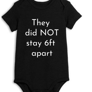 Quarantine baby shirt onesie - announcement
